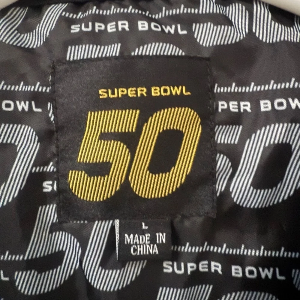 NFL Super Bowl 50 Commemorative Warm Cozy Quilted Women’s Vest